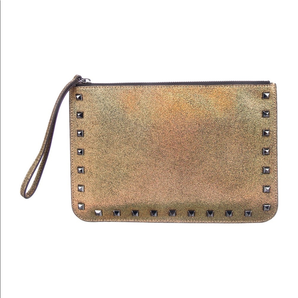Iridescent Rebecca Minkoff Glitter Kerry Pouch